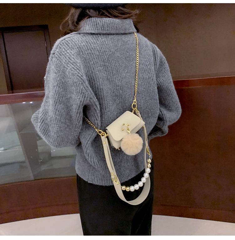 Túi đeo chéo bằng da PU JASMIN NOIR thời trang sang trọng 2021