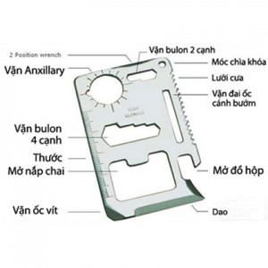 Combo 02 Miếng Thép Đa Năng 11 Công Dụng