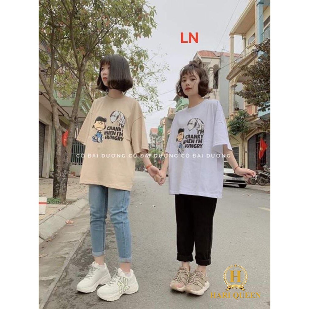 Áo phông I'm cô bé và cún LNG0420