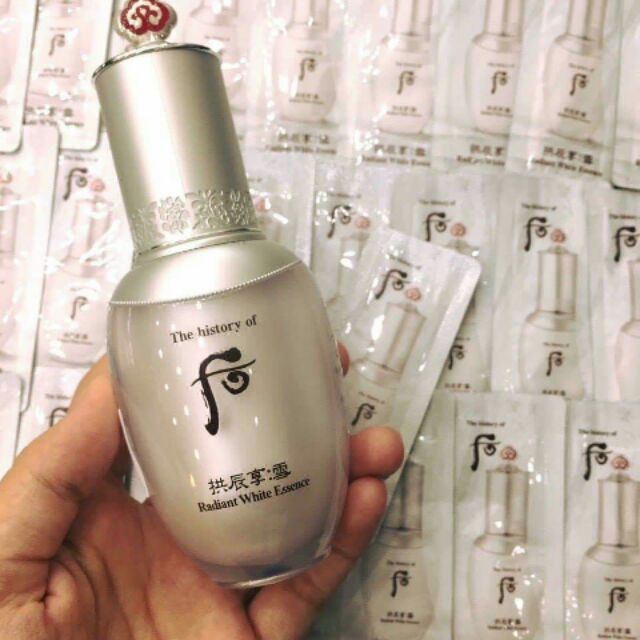 Sample Tinh dầu dưỡng trắng da Whoo Seol Radiant White Essence 1ml