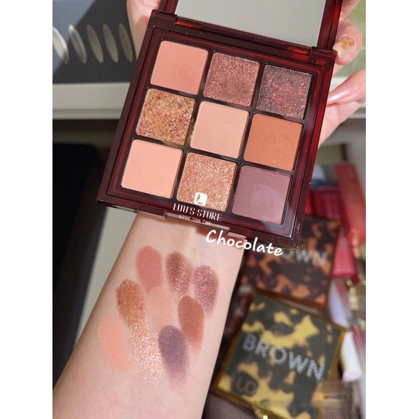 Bảng Phấn Mắt Huda Beauty Brown Obsessions