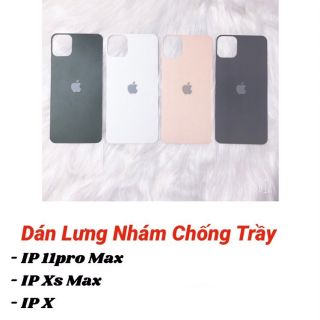 Miếng dán mặt lưng sau nhám cho Iphone 11 Pro Max