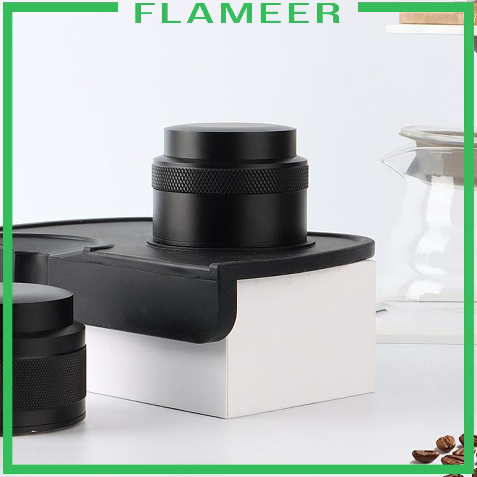 [FLAMEER] Coffee Distributor Adjustable Leveller Stainless Espresso Press Tool