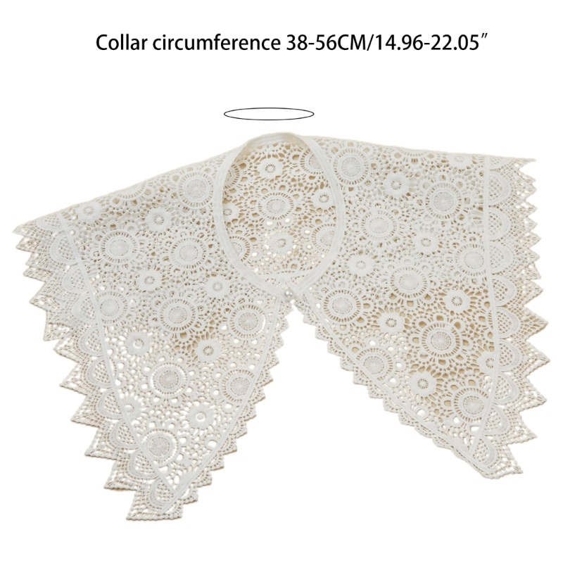 Cổ Áo Cardigan Len Giả Trang Trí Dễ Thương