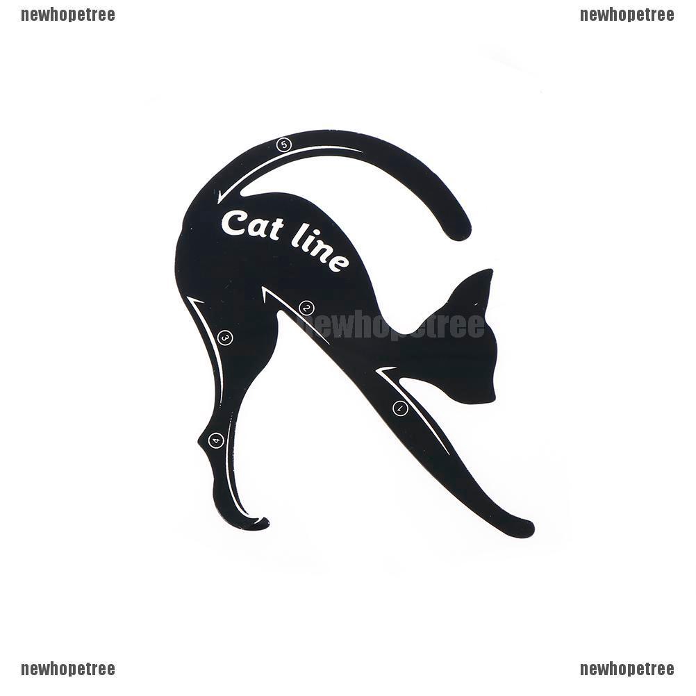 Bộ 2 Khuôn Kẻ Mắt Hình Con Mèo