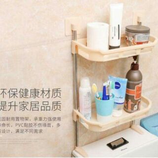 Kệ 2 tầng trên tolet