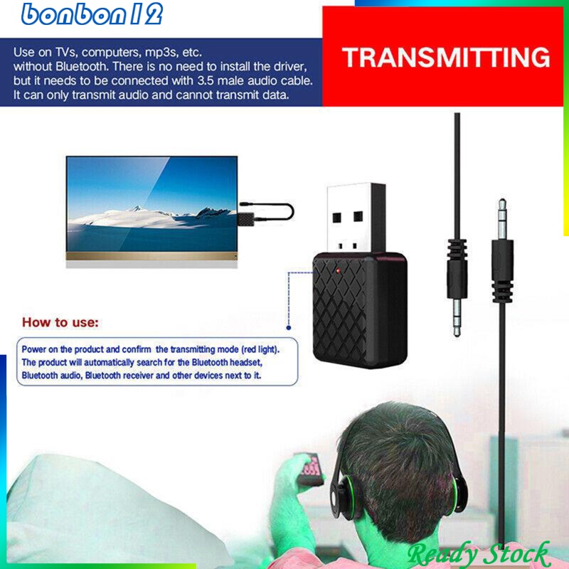 Usb Bluetooth 5.0 Cho Pc Windows 10 / 8 / 8.1