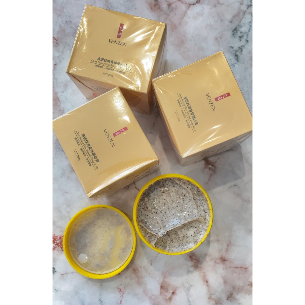 Tẩy Tế Bào Chết Toàn Thân Thành Phần Bơ Hạt Mỡ Hạt Óc Chó Dưỡng Ẩm Sáng Da Da Căng Mịn 250g | BigBuy360 - bigbuy360.vn