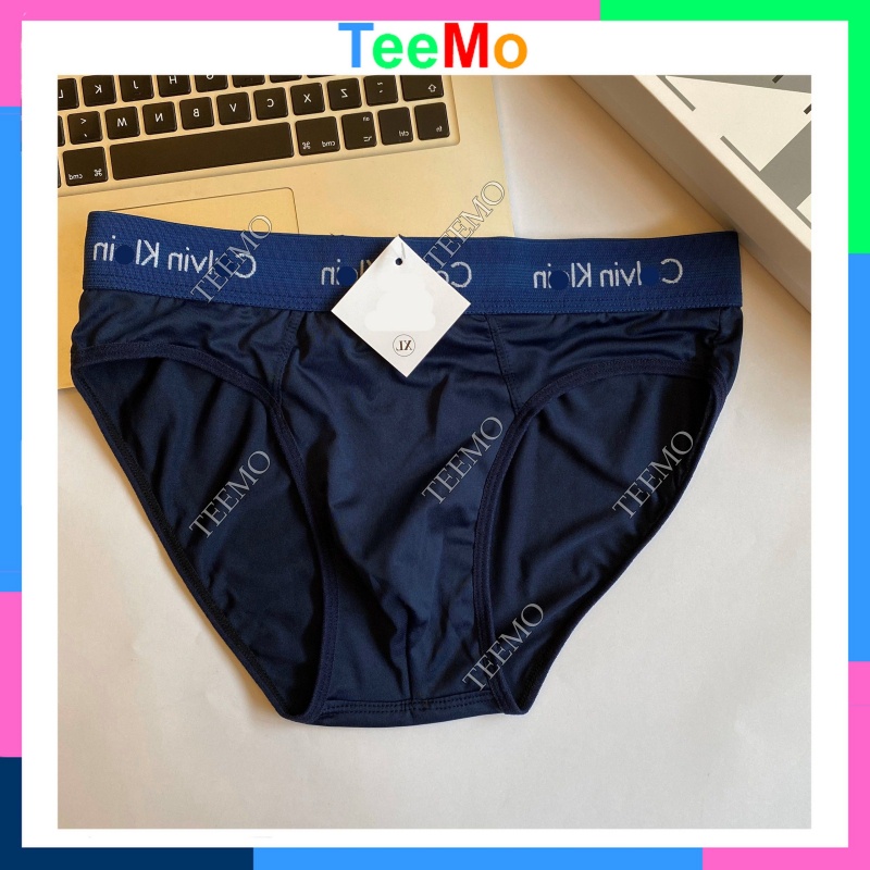Quần lót nam tam giác, quần sịp nam thun lạnh co giãn, kháng khuẩn, khử mùi hôi đủ size tới 80kg | Teemo
