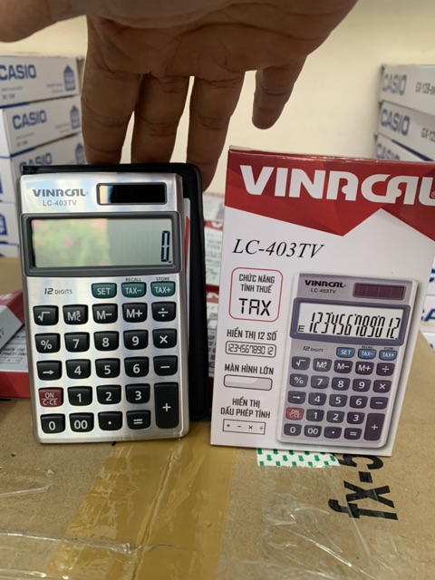 Máy Tính Bỏ Túi Vinacal LC403TV Chính Hãng