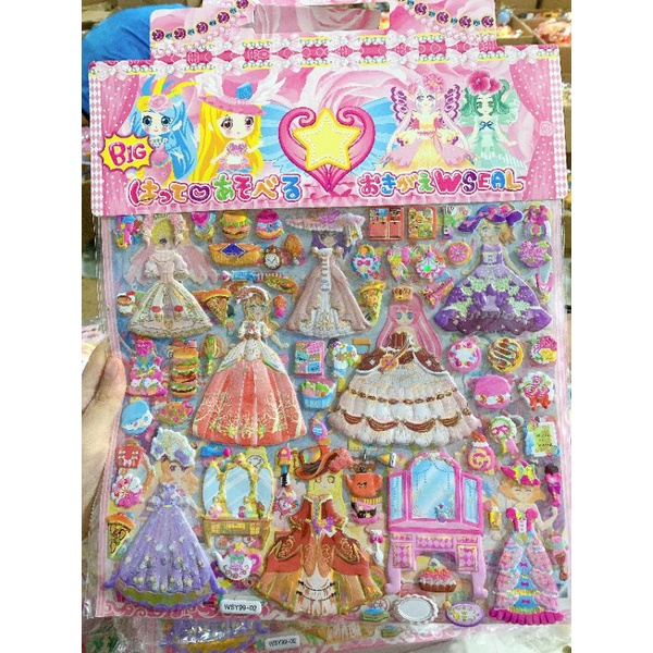 Sticker 3d cho bé SHOP MẸ BÚN