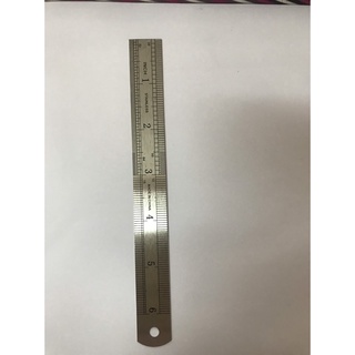 Thước kim loại 15cm  - 6 inch