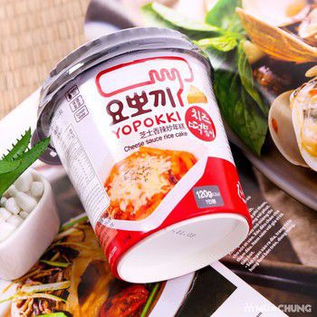 (5 vị) Bánh gạo Hàn Quốc Yopokki Topokki dạng cốc 120gr | BigBuy360 - bigbuy360.vn