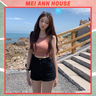 Áo croptop 3 lỗ 💖RẺ VÔ ĐỊCH💖 Áo bra nữ trơn thun cotton 3 lỗ có đệm mút