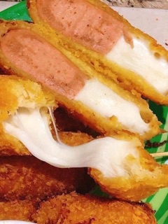 Hotdog xúc xích pho mai 6 chiếc (ship hỏa tóc)