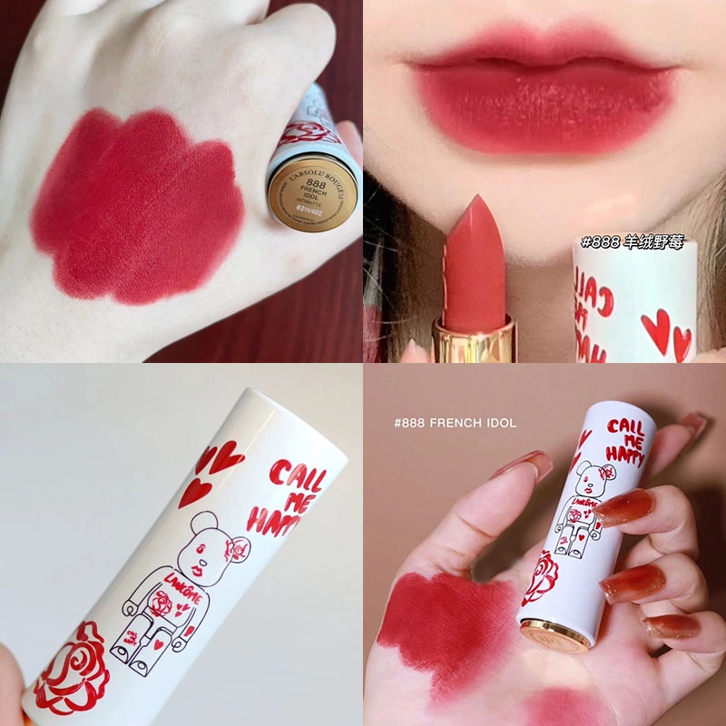 Son Môi Lancome 2022 Phiên Bản Giới Hạn Hình Gấu