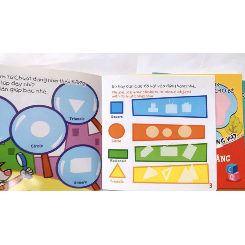 Miếng Dán Thông Minh Cho Bé - My First Sticker Book - Phát Triển KN Sáng Tạo