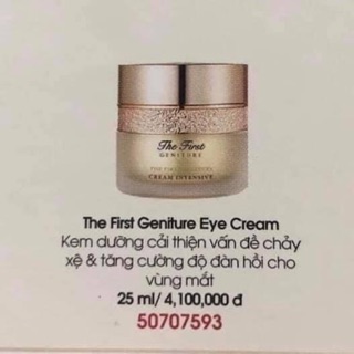 Kem dưỡng mắt Ohui The First Eye Cream