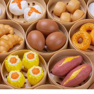 BỘ ĐỒ CHƠI NẤU ĂN FOOD 88 CHI TIẾT ĐỦ MÓN ĂN Á ÂU