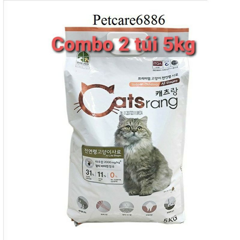 Thức ăn catrang mèo trưởng thành 10KG