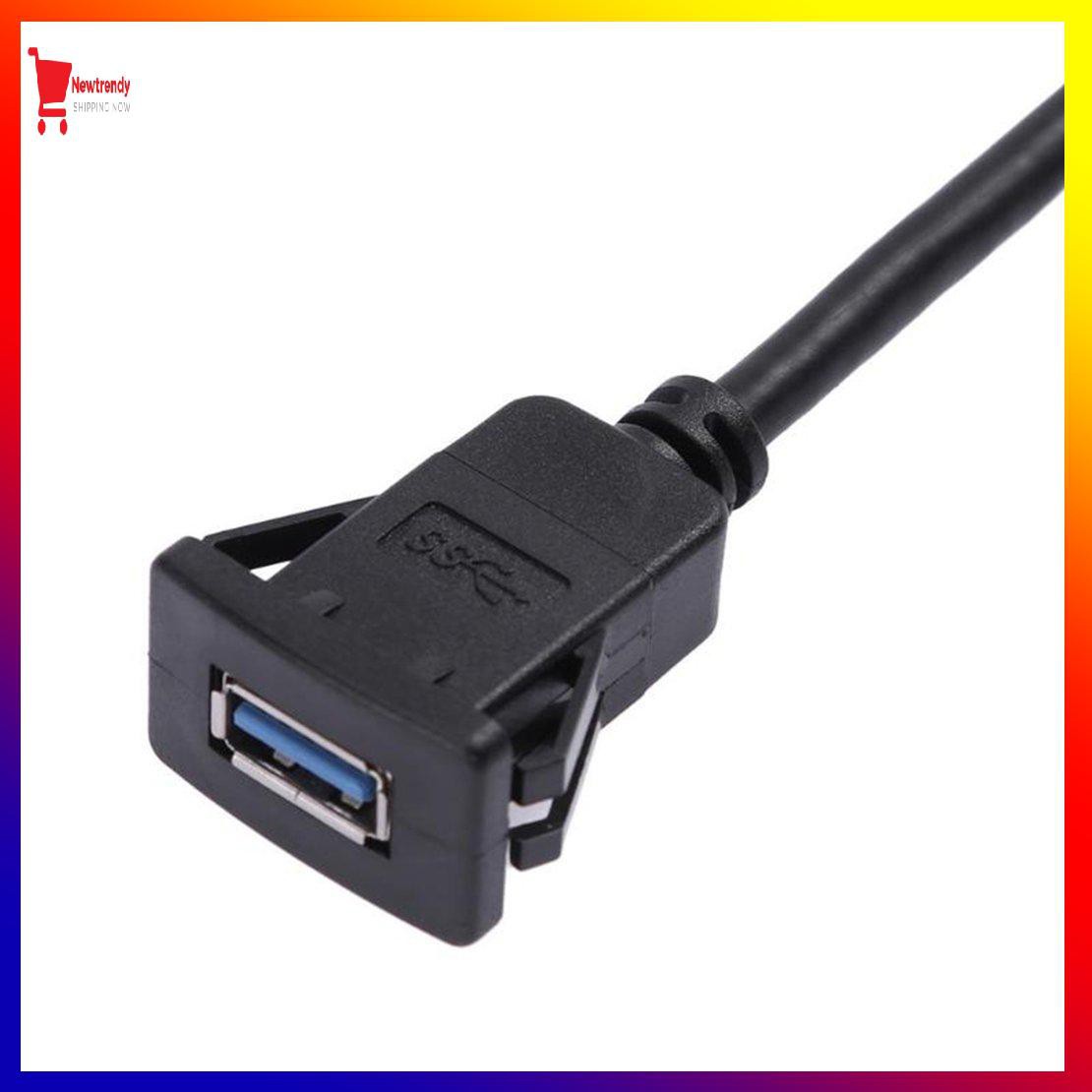 Dây cáp chuyển đổi cổng USB A sang USB A 1m/ ft chuyên dụng cho xe hơi [311]