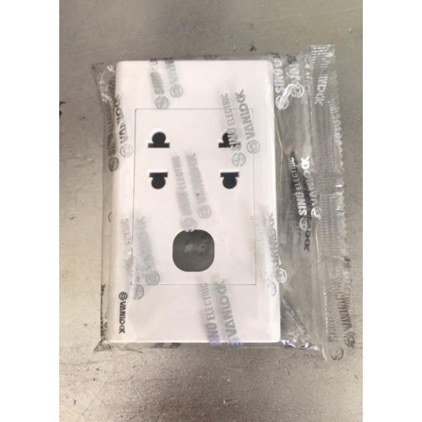 Mặt ổ cắm, mặt công tắc SINO S18