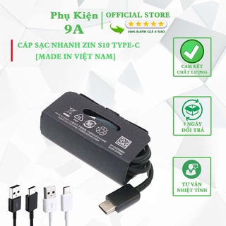 Dây cáp sạc nhanh zin s10 type-c dùng cho s8/s9/s10/note 8/ note 9/note 10