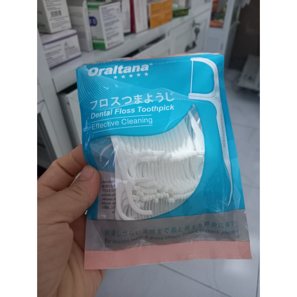 Tăm Chỉ Oraltana.bịch 50 cái