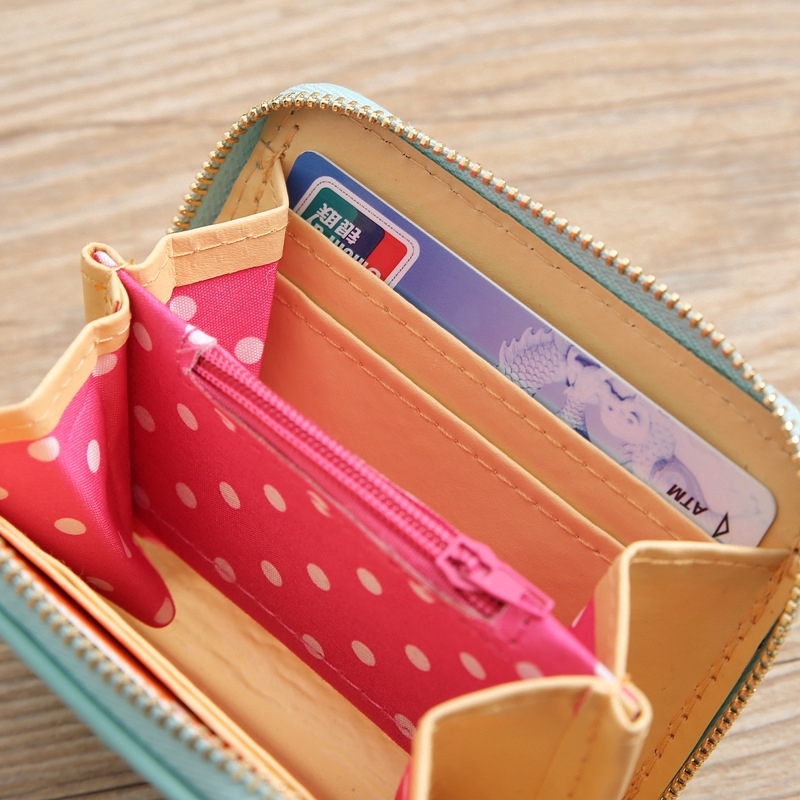 [ready stock] fashion mini casual portable cardholder women's zipper cute wallets | BigBuy360 - bigbuy360.vn