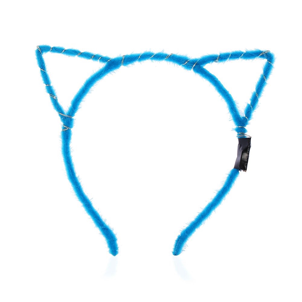 Cài tóc có tai mèo và đèn led thời trang cho nữ