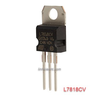 L7818cv l7818 7818 18v ic nguồn to-220 mới chính hãng 100%