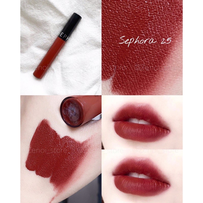 ❣️SEPHORA 25 - CORAL SUNSET HUYỀN THOẠI MÀU SON ĐỎ NÂU ❣️