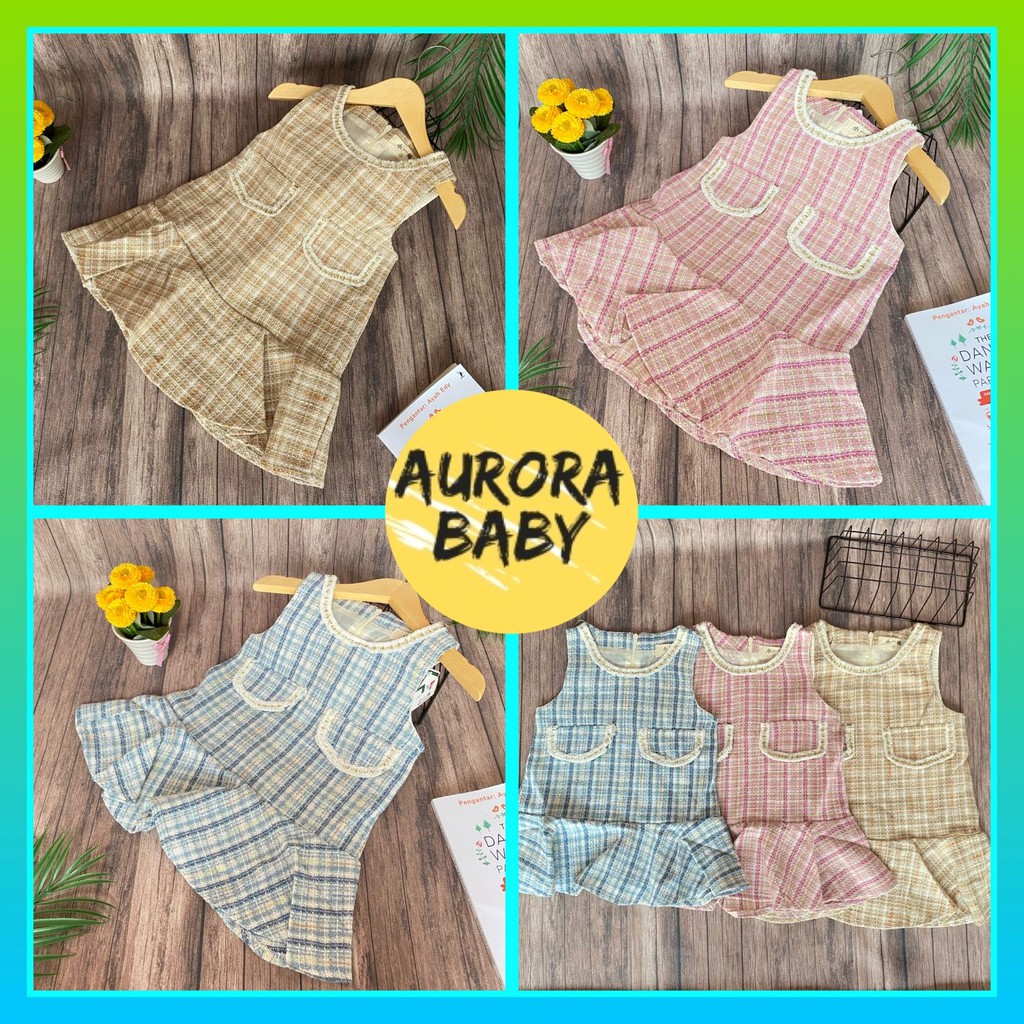(Aurora) Người Bán Chạy Nhất!! Đầm Dự Tiệc Thời Trang Cao Cấp Dành Cho Bé Gái 2-7 Tuổi - 04