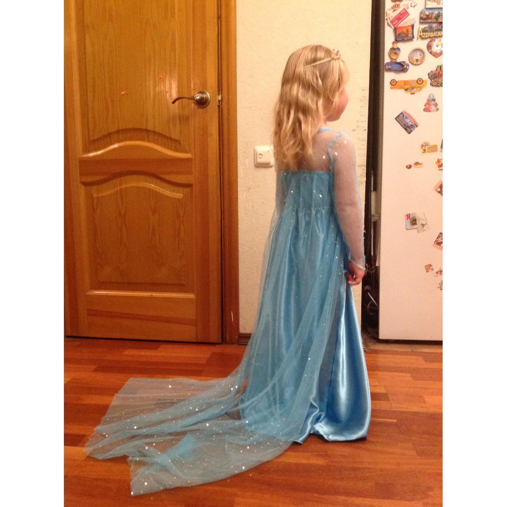 Đầm NNJXD hóa trang công chúa Elsa phù hợp cho các bé gái vào dịp giáng sinh