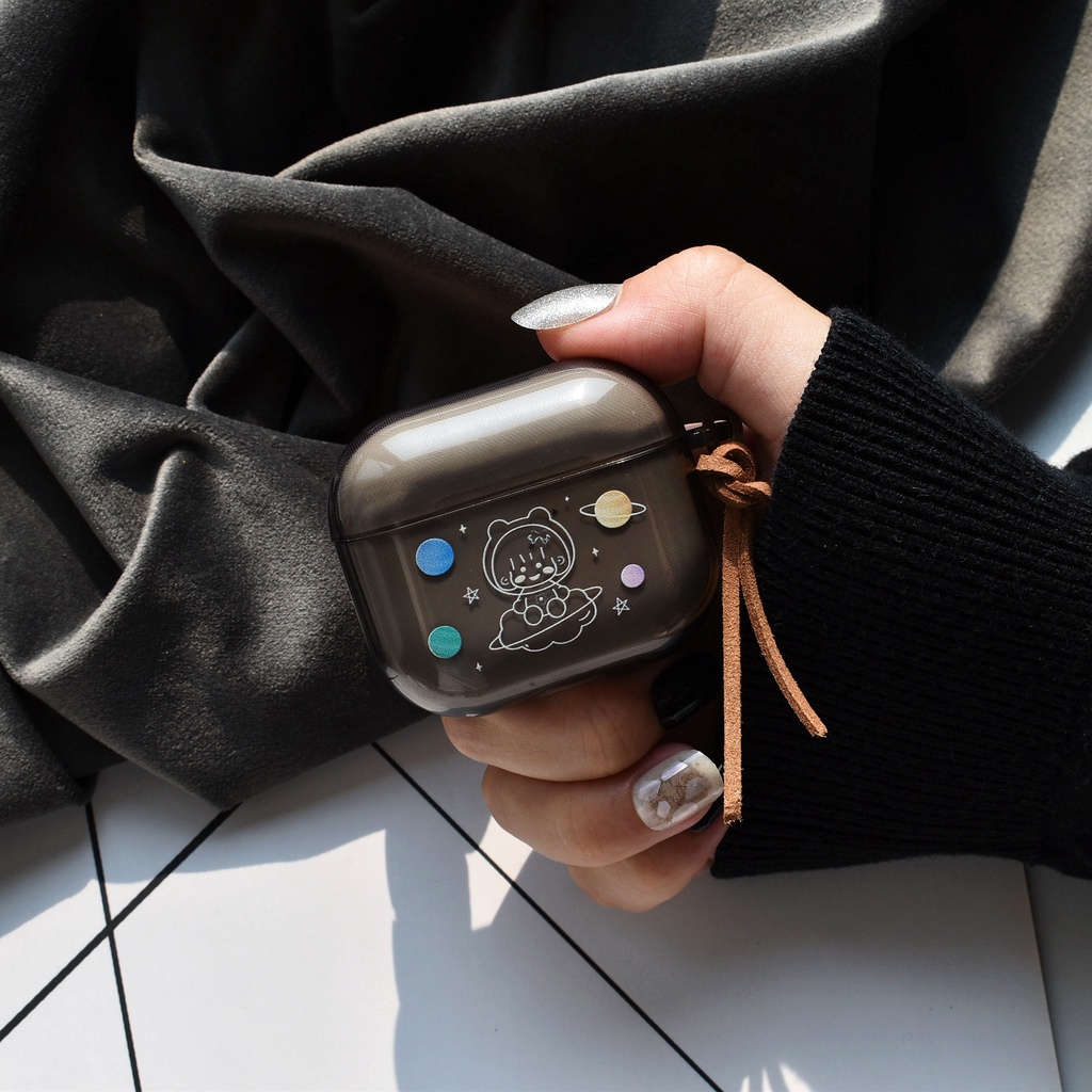 Vỏ Bảo Vệ Hộp Sạc Tai Nghe AirPods3 Gen 2021 / AirPods3 / AirPods3 Họa Tiết Ngôi Sao / Cô Gái Dễ Thương Xinh Xắn Ốp