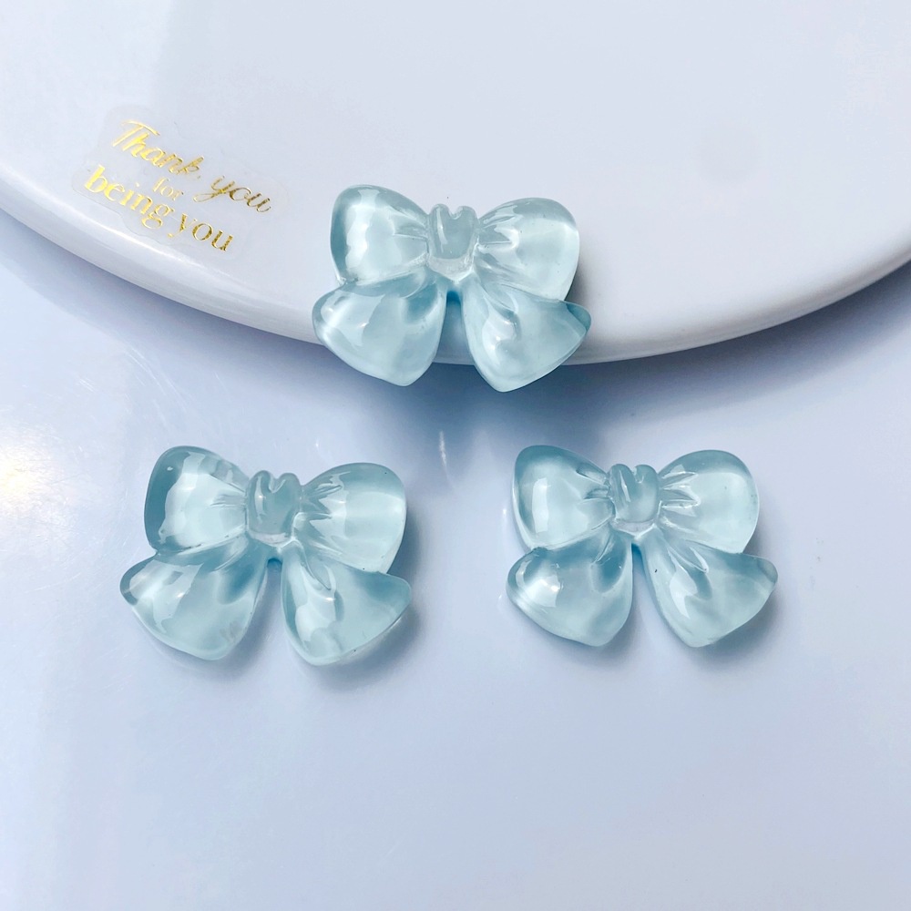 Set 10 Dây Cột Tóc Đính Đá Pha Lê Xinh Xắn Cho Nữ