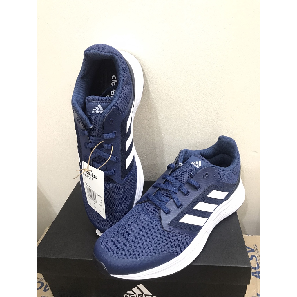 SP0442 Giày thể thao ADIDAS ADDIAS GALAXY 5 LAUFSCHUH màu  xanh tím đế mềm  - Đức - Size 42