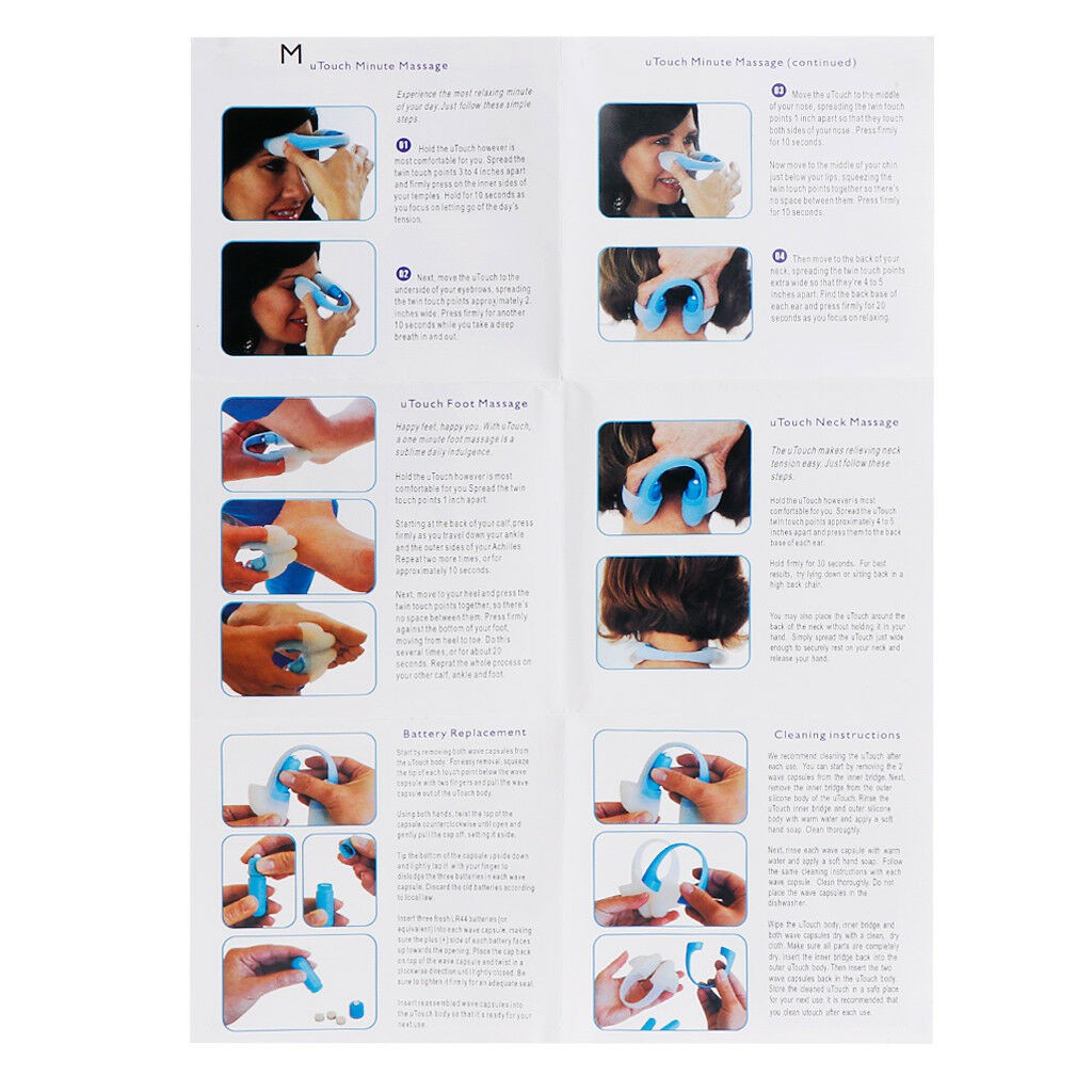 Máy Mát Xa Mắt Và Cơ Thể Chạy Điện Mini Giúp Thư Giãn Giảm Đau Hiệu Quả