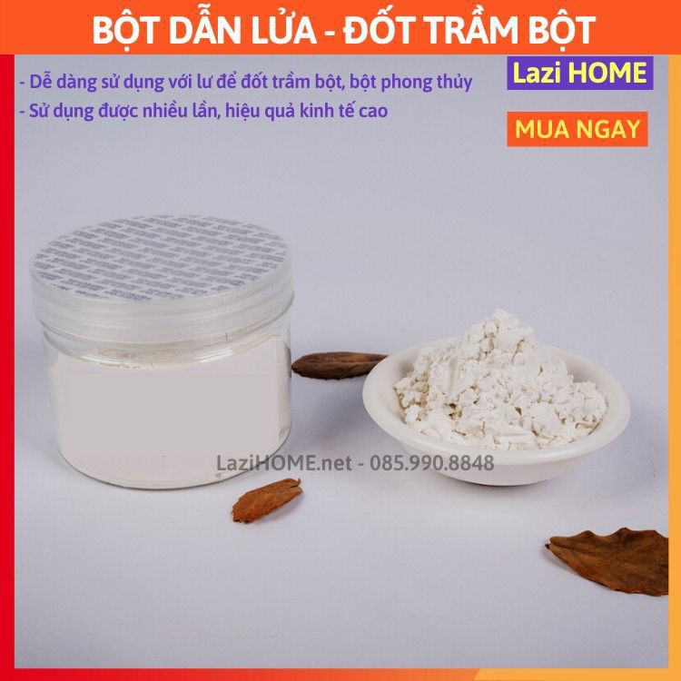 Đồ thờ cúng, bột dẫn lửa đốt trầm bột, bột phong thủy, lư đồn - Sử dụng được nhiều lần, hiệu quả cao 1