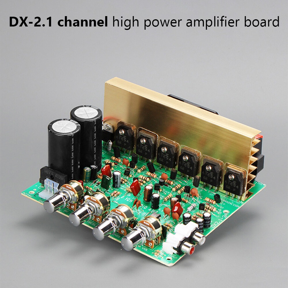 AIDEEPEN 3*80W DX-2.1 Channel High Power Amplifier Board Subwoofer Speaker for Store Solicitation Home Theater Square DIY Speakers