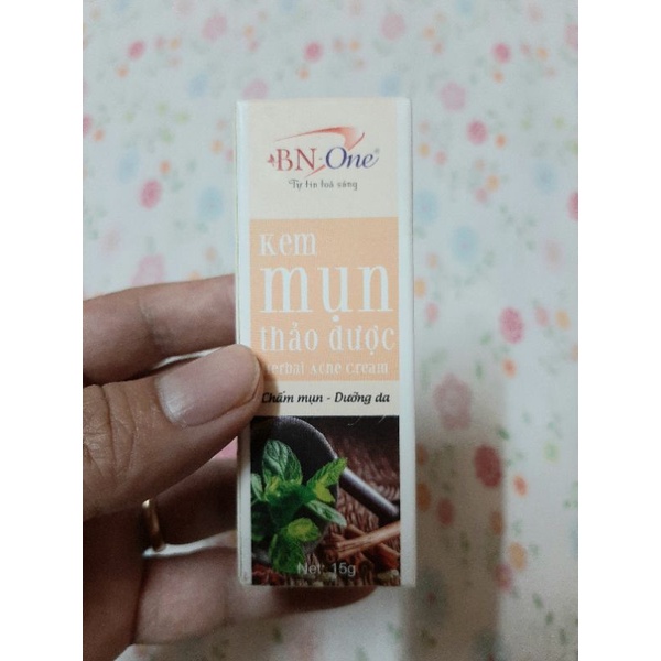 Kem Dưỡng Da Ngừa Mụn Thảo Dược BN.One 15Gr