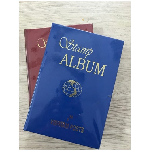 Album Lớn đựng 500 con Tem có phơi kèm sẵn của Việt Nam