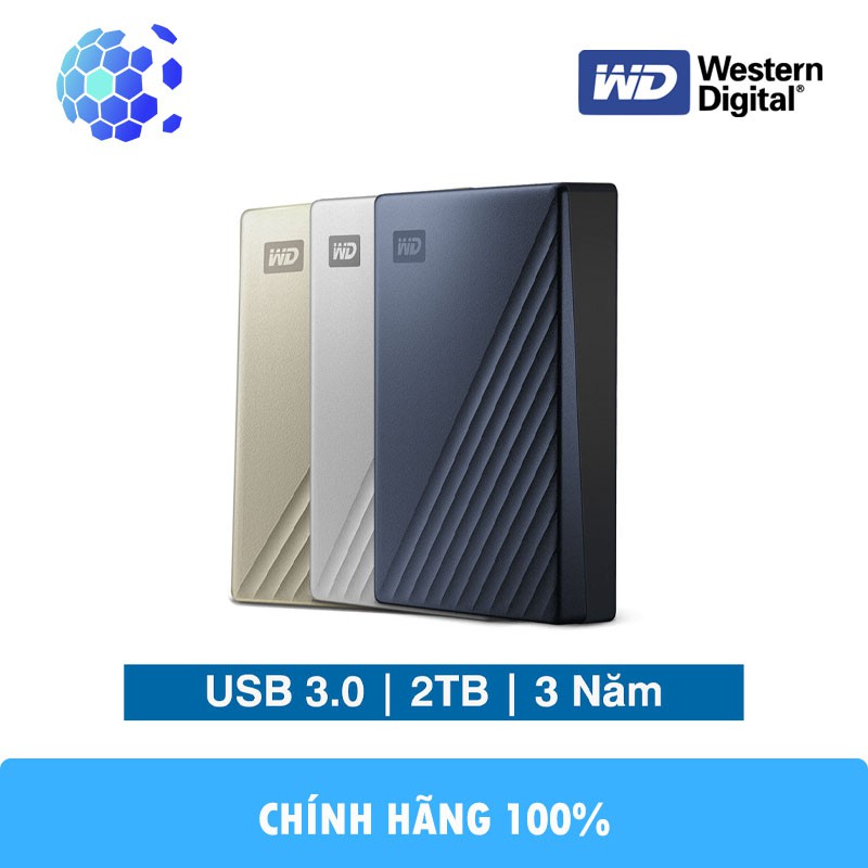 Ổ cứng di động WD My Passport Ultra 2TB Chính Hãng