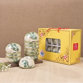 BỘ BÁT CƠM BÁT TRÀNG CHUẨN ĐẸP ( BỘ 6 / BỘ 10 BÁT )