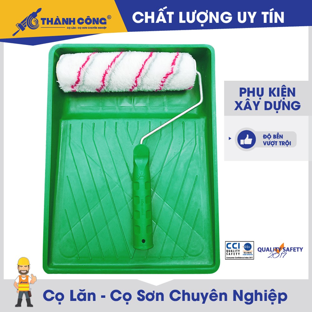 Mâm sơn Thành Công, mâm đựng cọ, mâm chứa cọ lăn, dụng cụ để cọ lăn, có độ bền cao, sử dụng nhiều lần, tiết kiệm chi phi