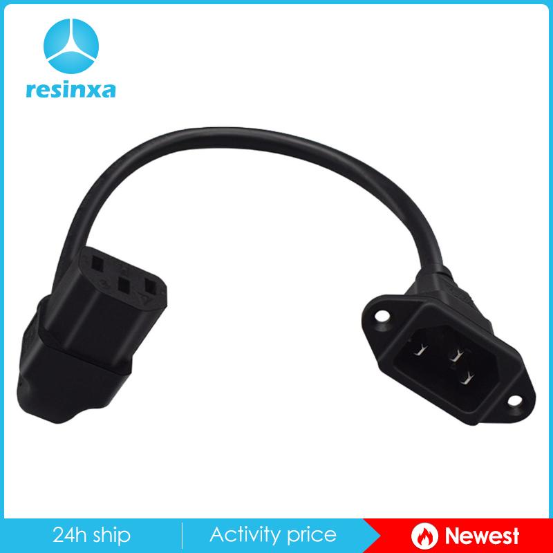 Cáp Chuyển Đổi Nguồn Điện IEC320 C14 0.3M 3 Cực 10A Chuyên Dụng