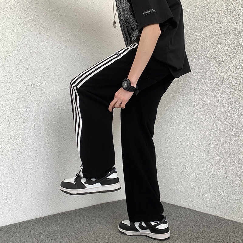 SUXI Quần Dài Lưng Cao Ống Rộng Thời Trang Xuân Thu Cho Nữ