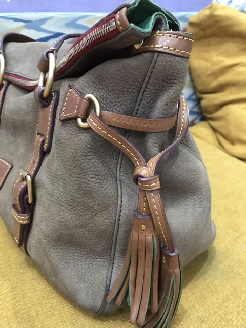 Túi vịt Dooney&Bourkey da voi chuẩn Auth-2bags