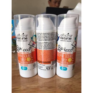 Kem chống nắng hữu cơ cho bé SPF 50 Officina naturae (50ml)