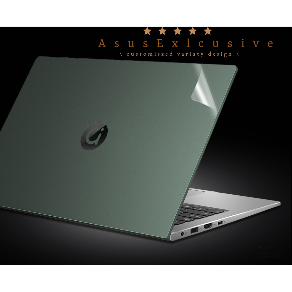 Cá Tính Tùy Chỉnh Vinly Tự Dính Miếng Dán Laptop Matte Trong Suốt 3 Mặt Da 14 '' 15.6 '' 13 'Inch Ca